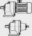 Цилиндрические редукторы и цилиндрические мотор-редукторы соосные двухступенчатые и трехступенчатые