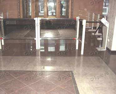 ��������� ���������� ����������� PERCo-TTR-04B � ���������� ������������ PERCo-MB-02� (� ������ � 2 ������ ����������)
