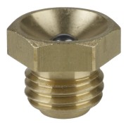 56309 воронкообразная пресс-масленка. 56309 пресс-масленка с воронкой, латунь.