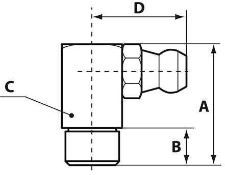 Пресс-масленки H3, заколачиваемые. Пресс-масленки H3.