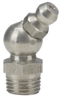 Пресс-масленки угловые, 15943. пресс масленки угловые H2, 15943, нержавейка.